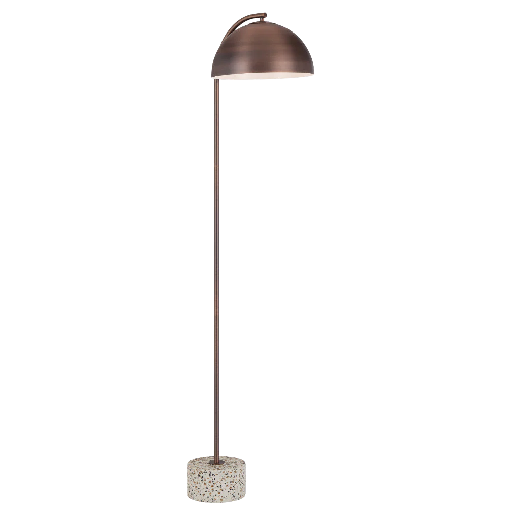 Telbix Ortez Floor Lamp White Terrazzo - Image 3