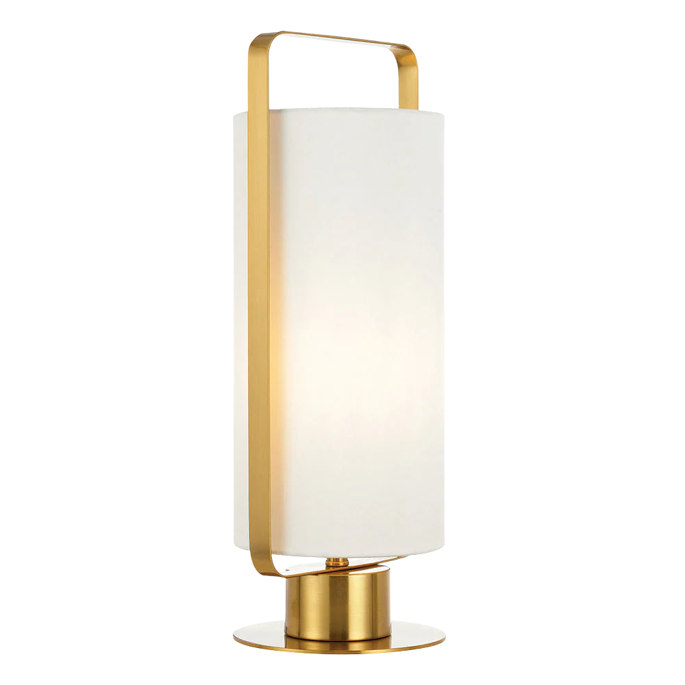 Telbix Orwel Table Lamp Ivory Antique Gold - Image 6