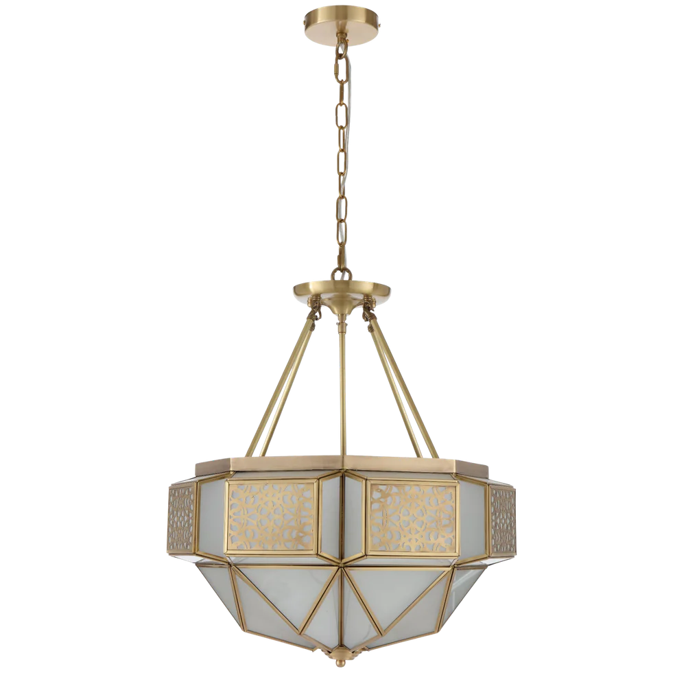 Telbix Overton Pendant CTC Brass - Image 10