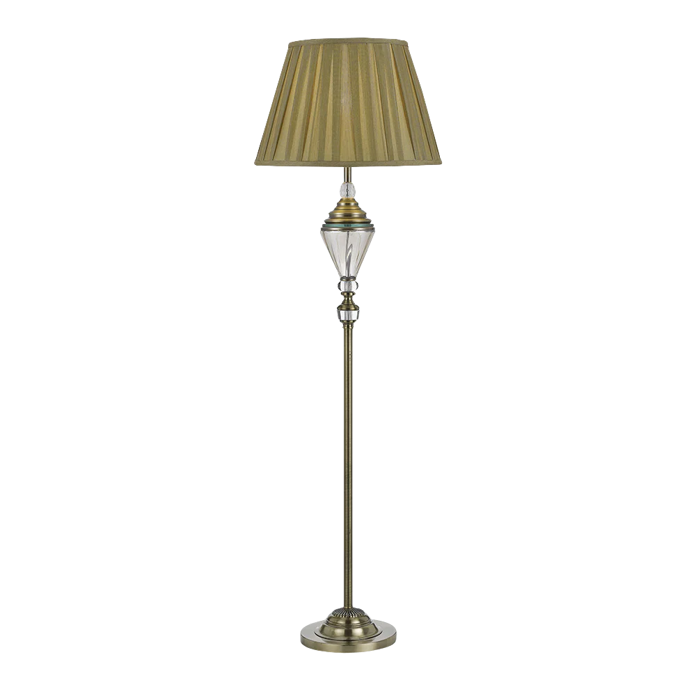 Telbix Oxford Floor Lamp Antique Brass - Image 5