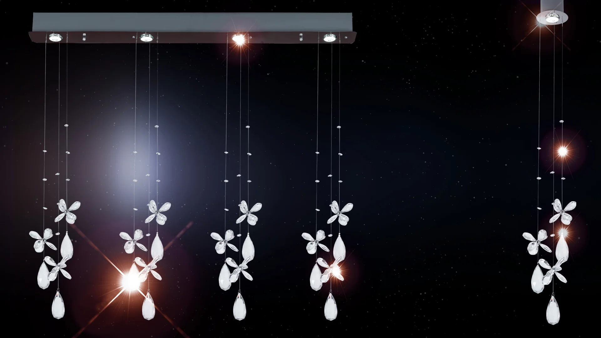 Telbix Paradis 1 Pendant Chrome - Image 2