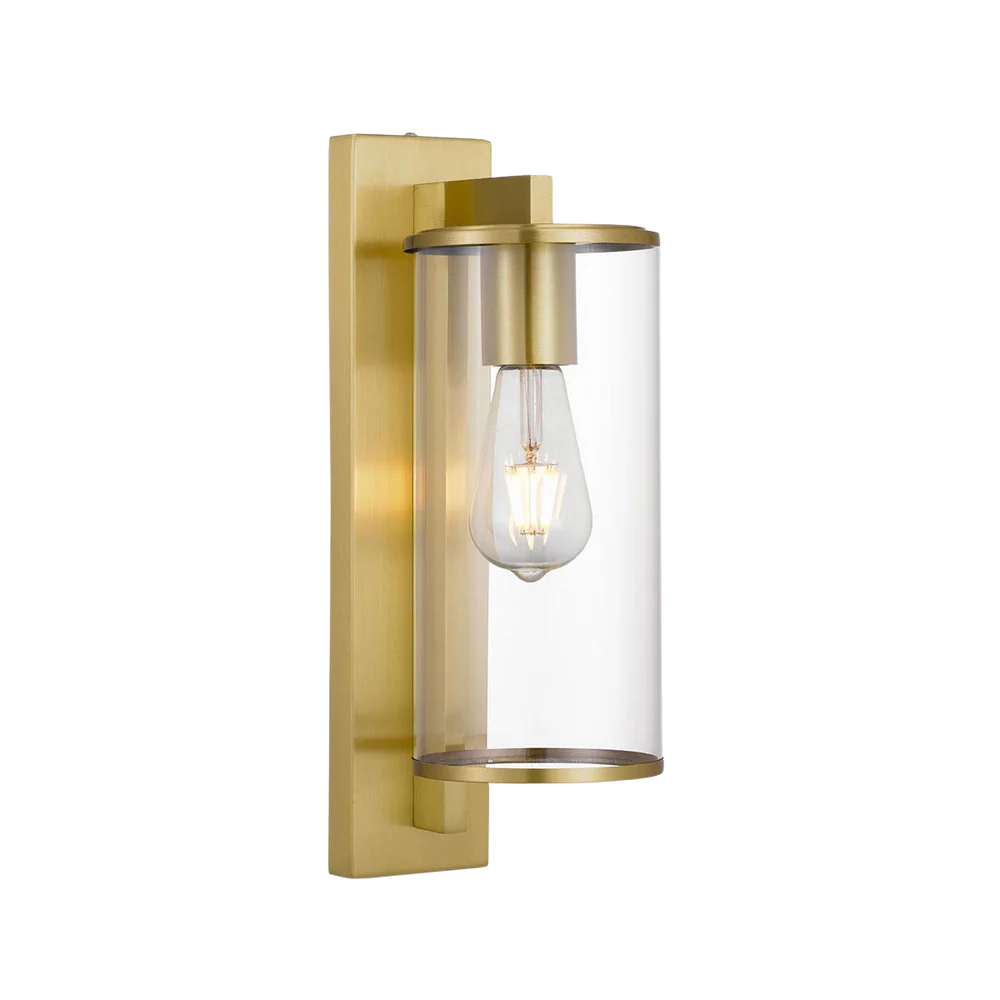 Telbix Perova 40 Exterior Wall Light Brass - Image 5