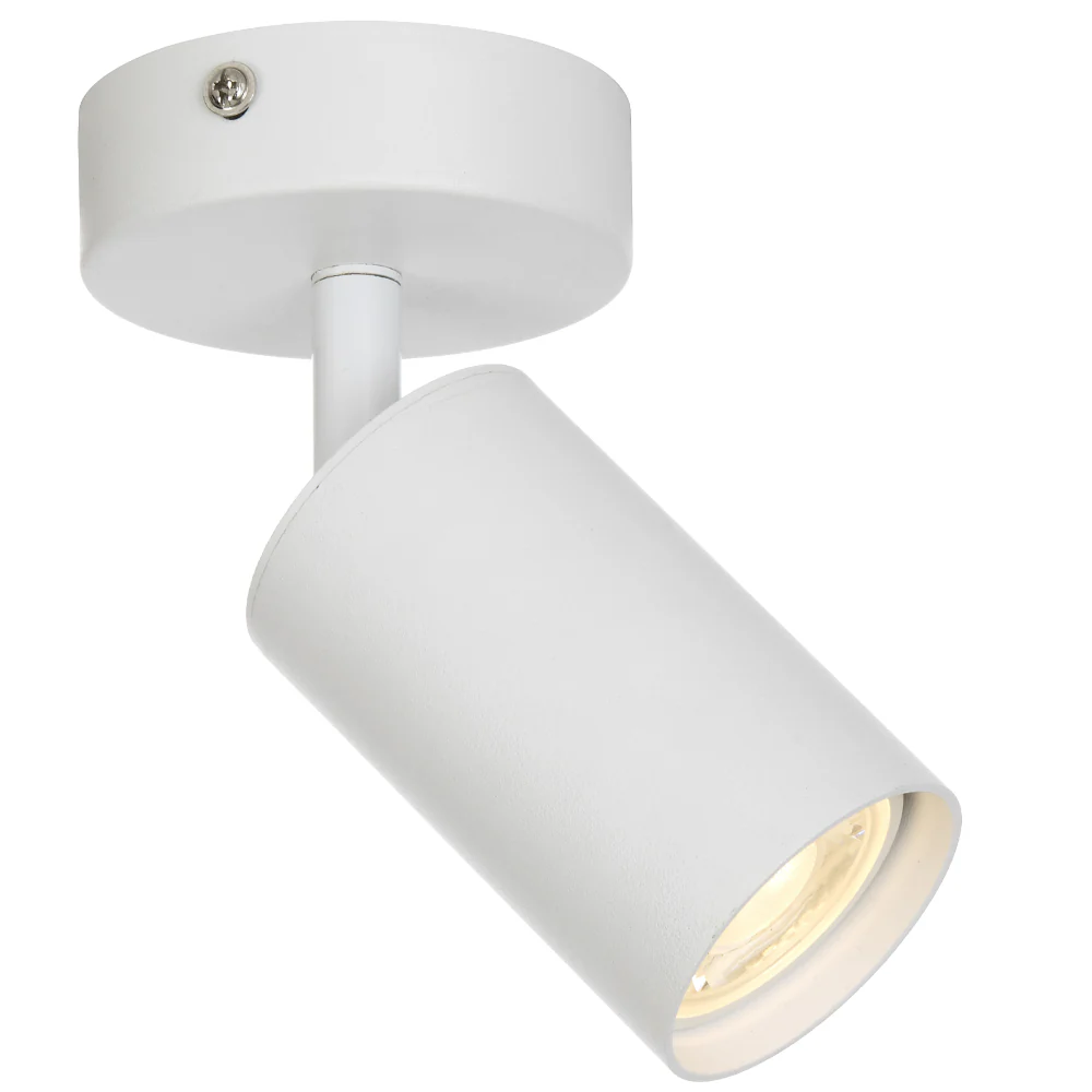 Telbix Picard 1 Light Spotlight White - Image 4