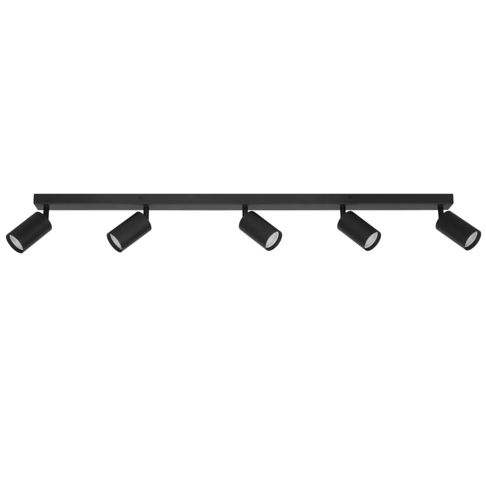 Telbix Picard 5 Light Spotlight Black - Image 4