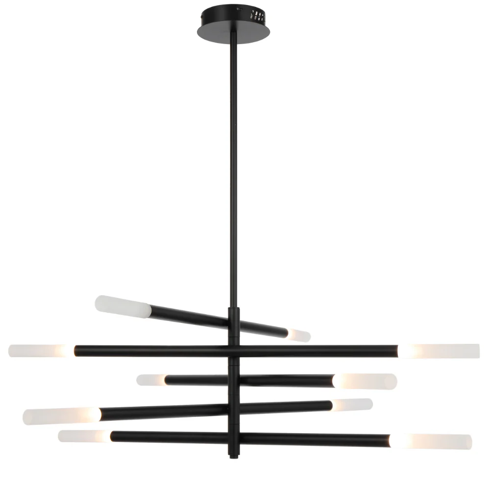 Telbix Pinta 10 Light Pendant Black - Image 4