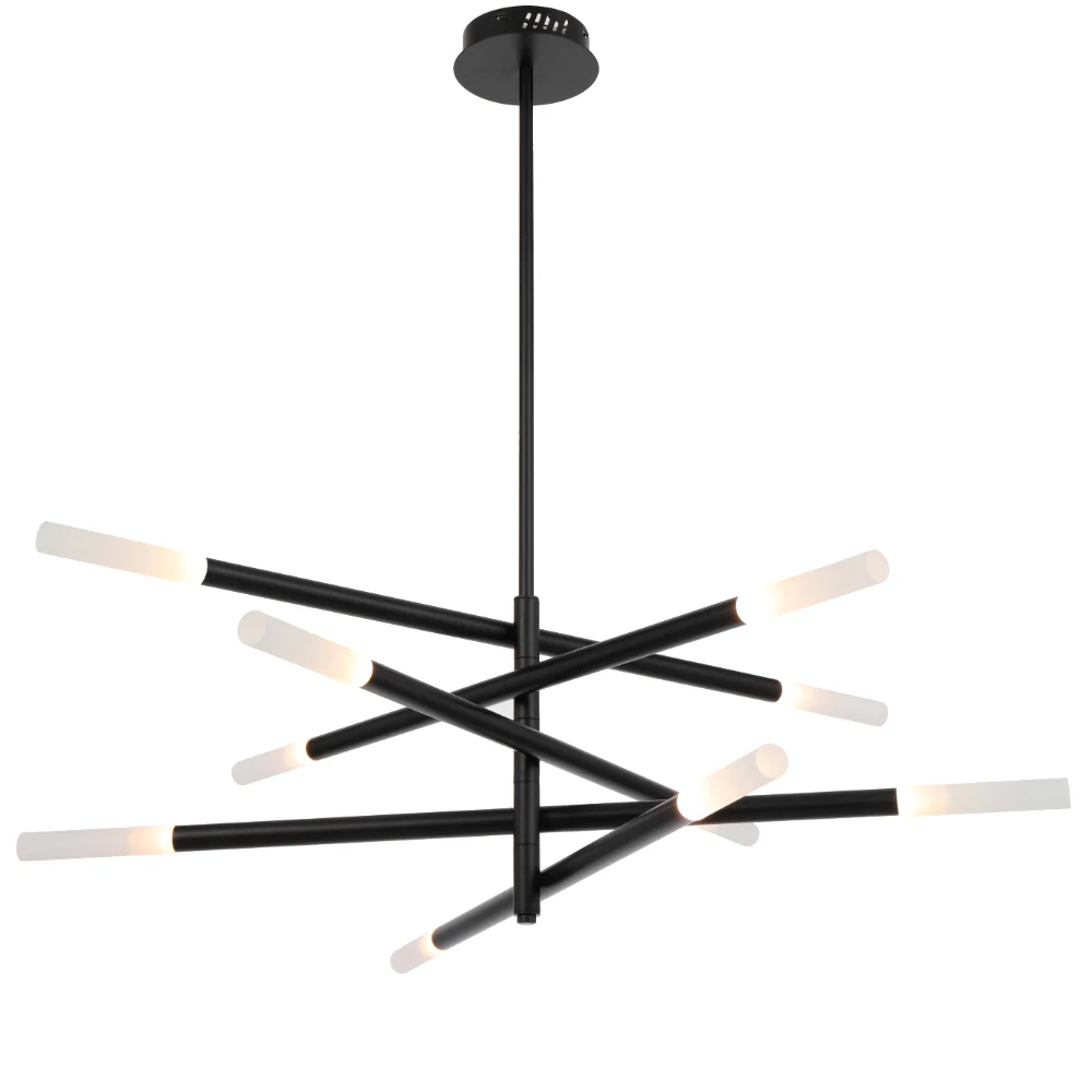Telbix Pinta 10 Light Pendant Black - Image 5