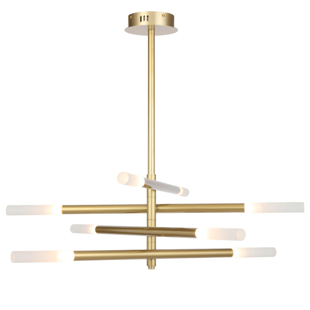Telbix Pinta 8 Light Pendant Gold - Image 4