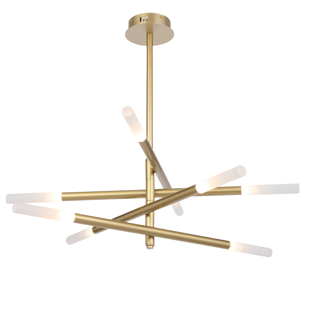 Telbix Pinta 8 Light Pendant Gold - Image 7