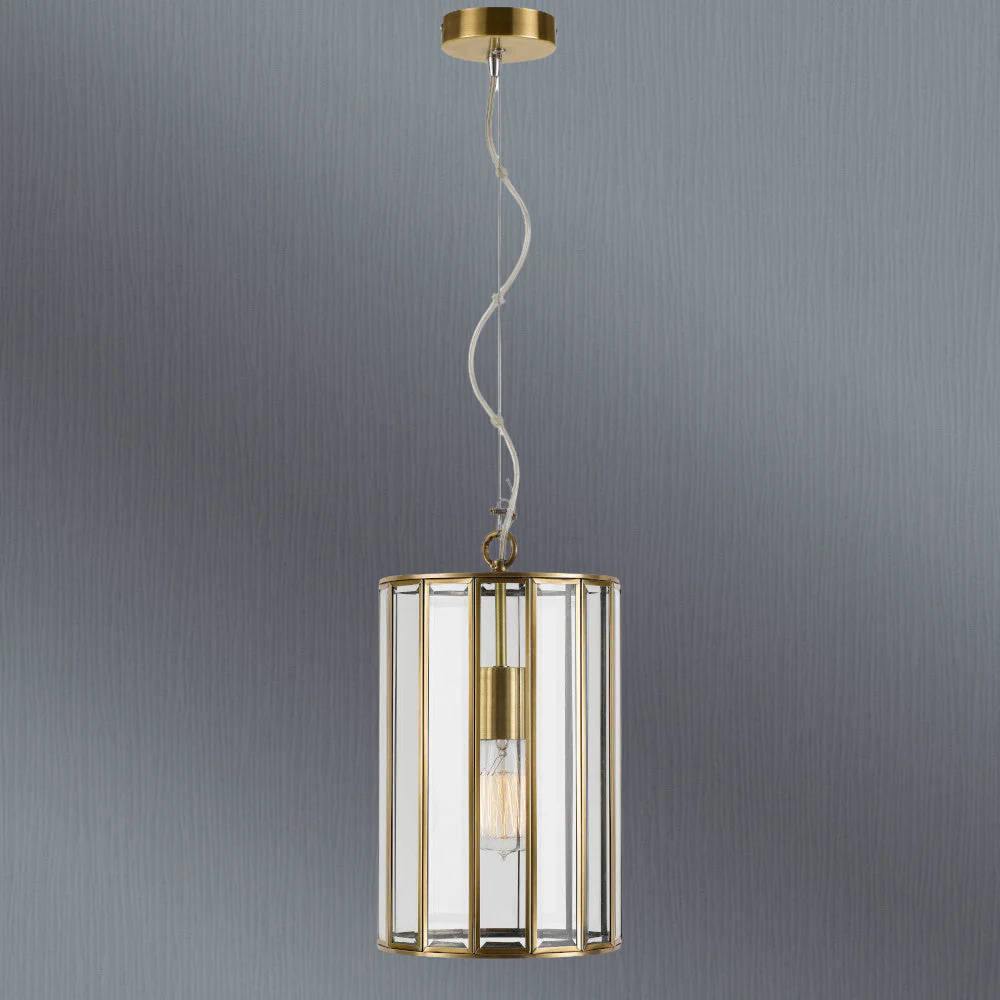 Telbix Pratt 20 Pendant Antique Brass - Image 2