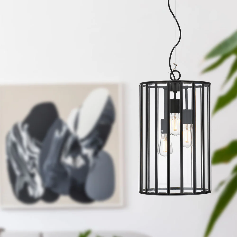 Telbix Pratt 30 Pendant Black - Image 2