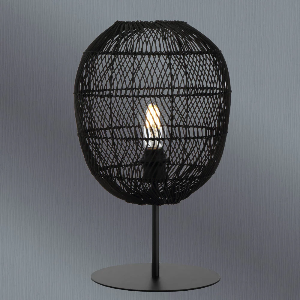 Telbix Rana 30 Table Lamp Black - Image 2
