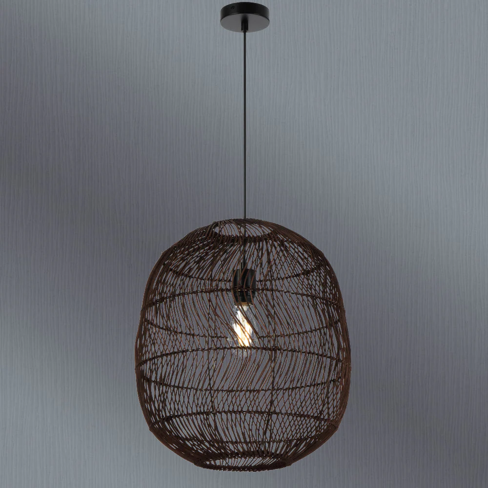 Telbix Rana 40 Pendant Brown - Image 2