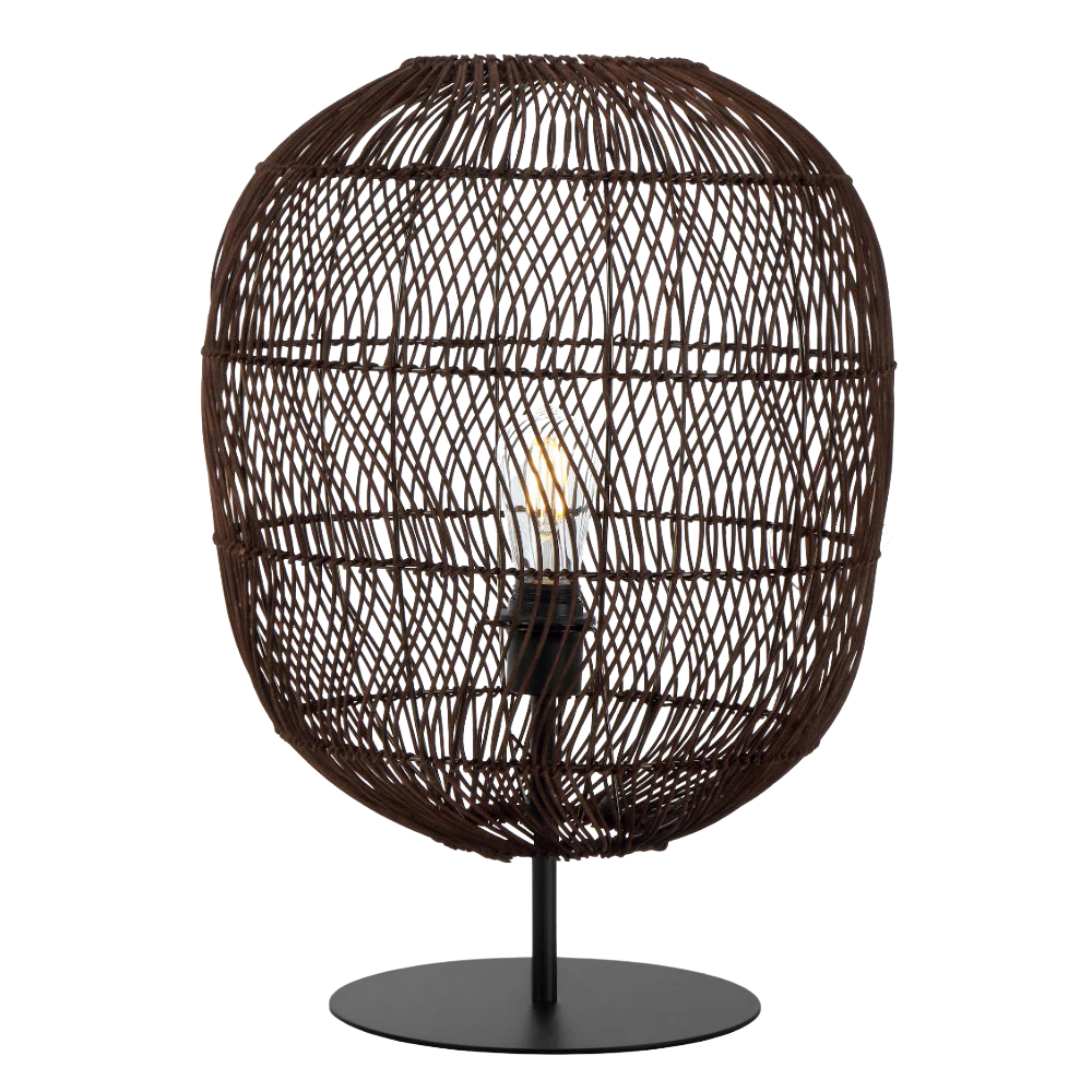 Telbix Rana 40 Table Lamp Brown - Image 5