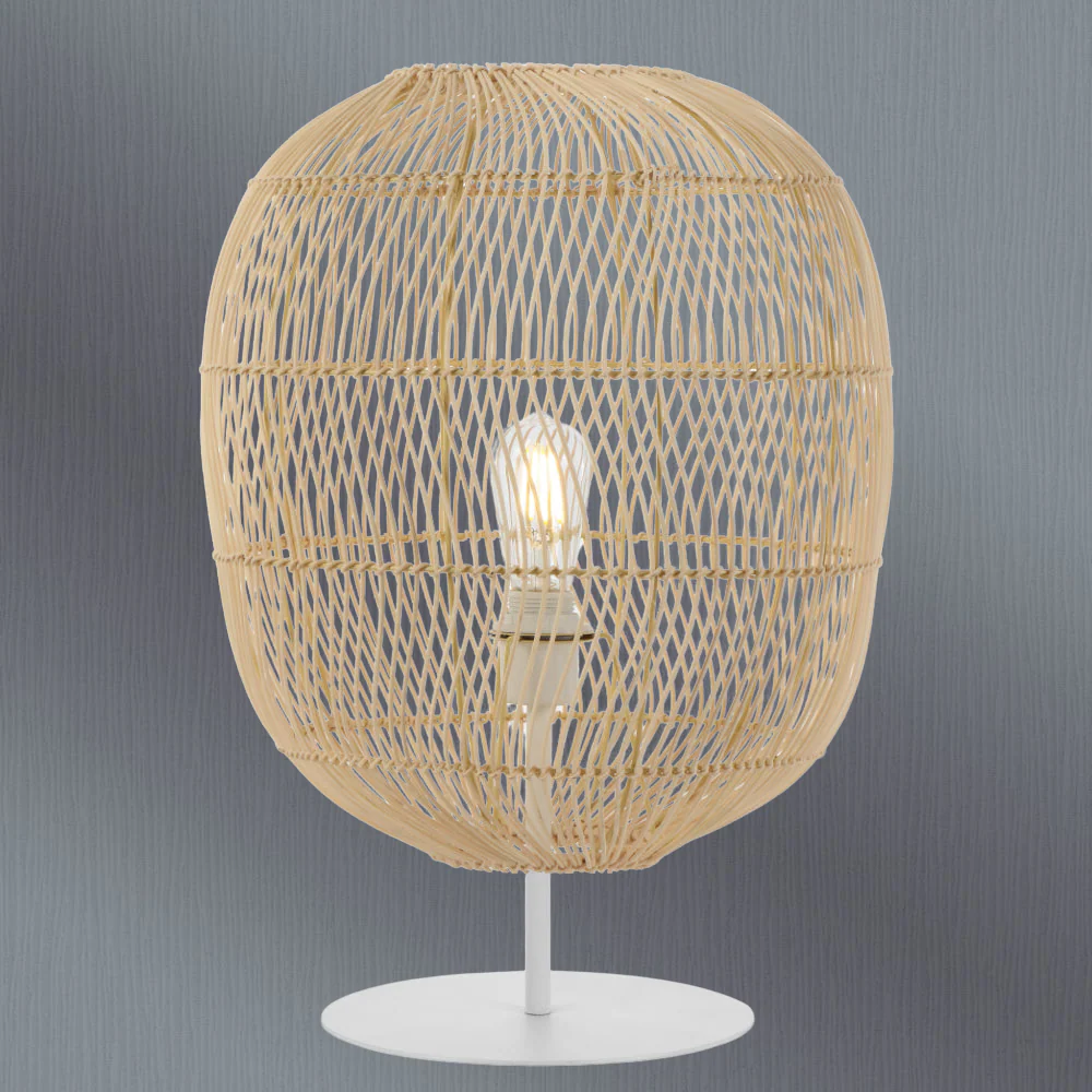 Telbix Rana 40 Table Lamp Natural - Image 2