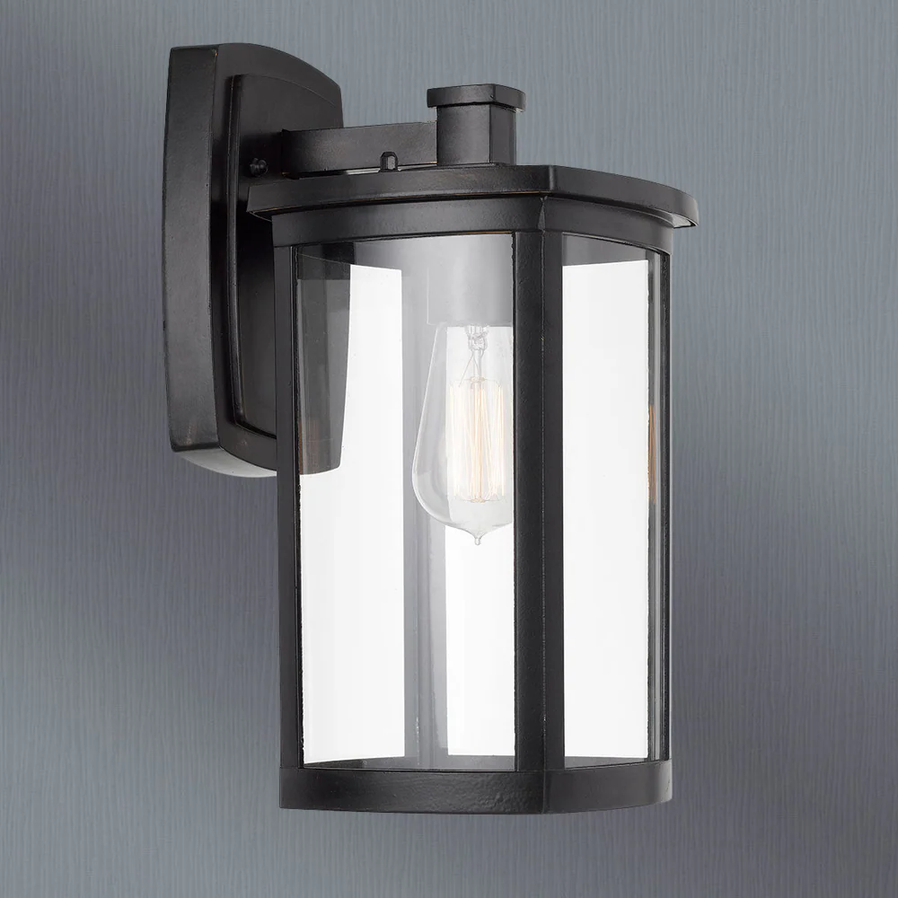 Telbix Reese 180 Exterior Wall Light Black - Image 2