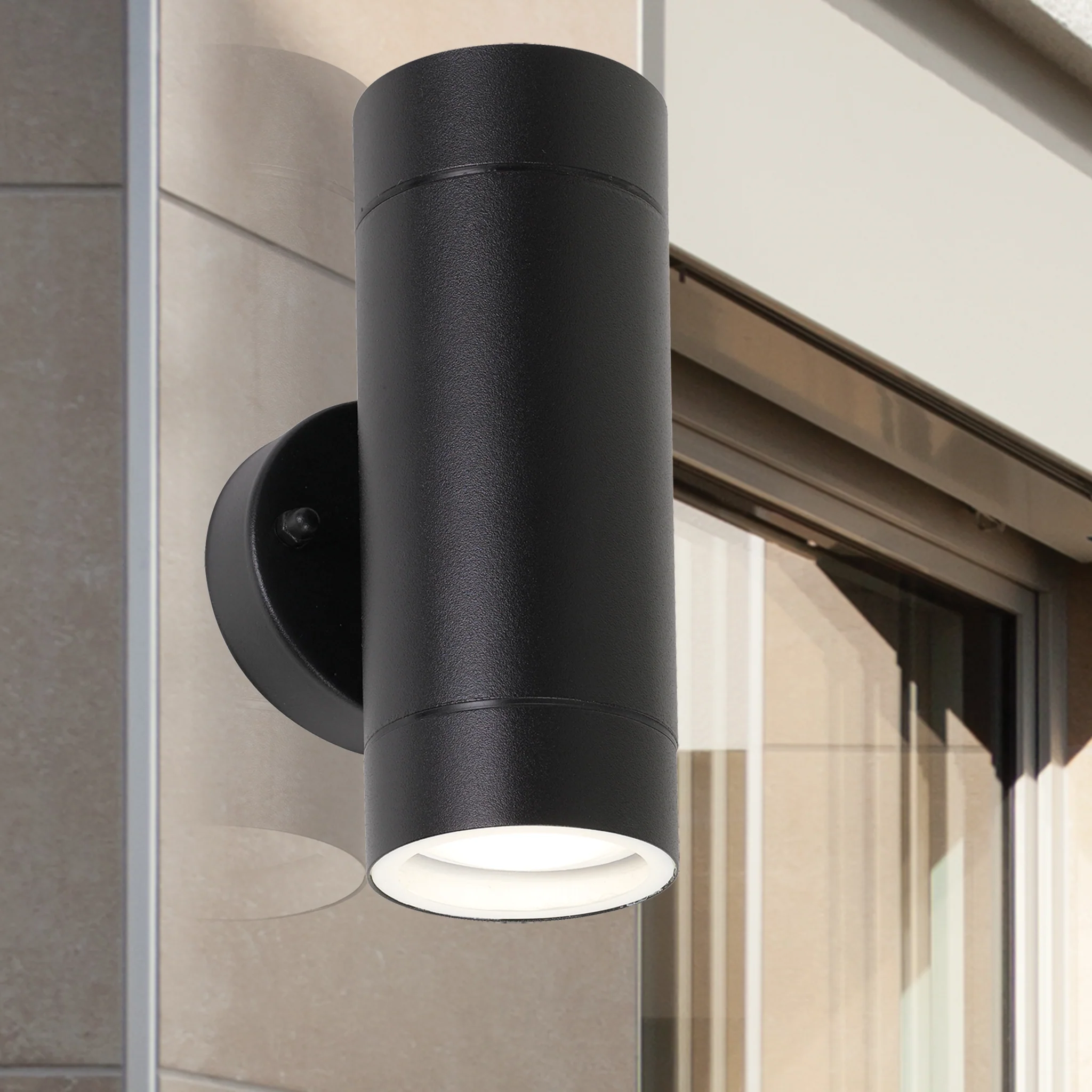 Telbix Riva Ex2 Led Wall Light Bracket Black - Image 2
