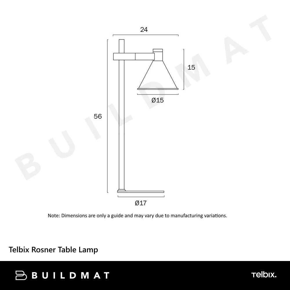 Telbix Rosner Table Lamp White - Image 6