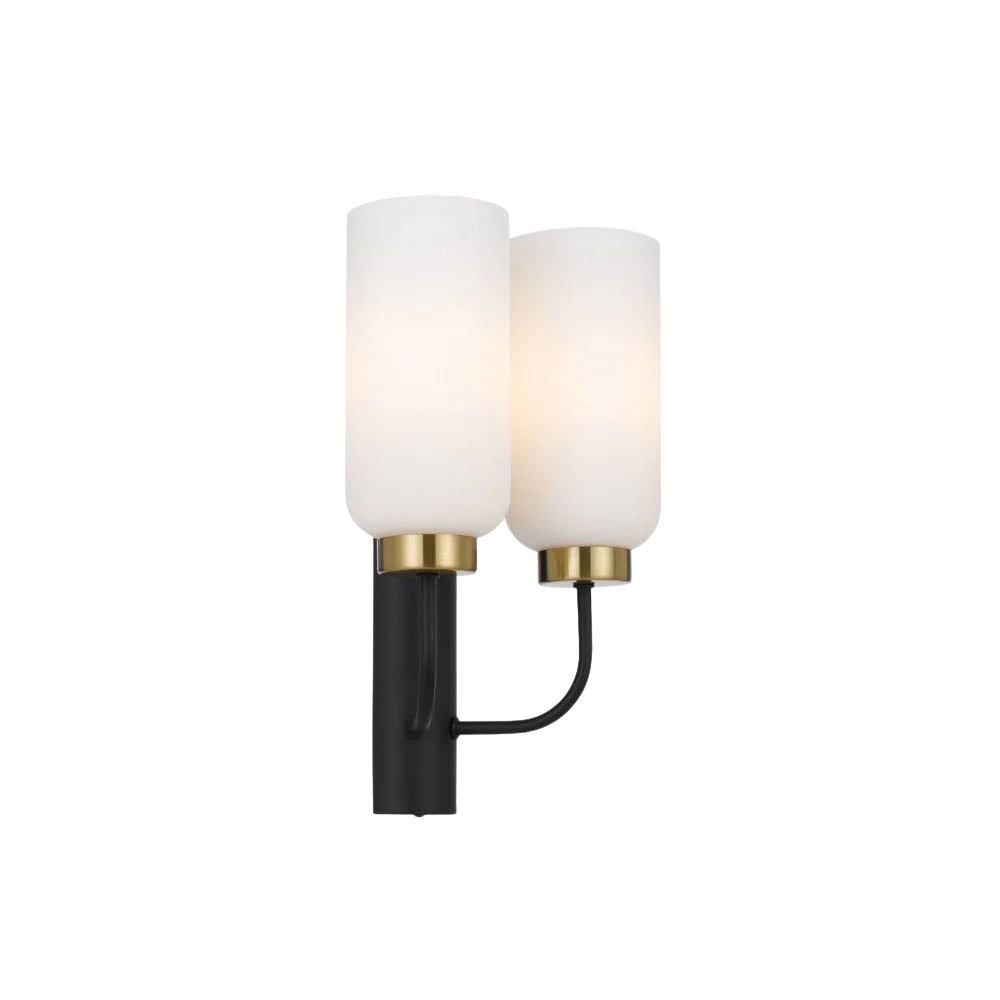 Telbix Sebring 2 Lights Wall Light Black Opal Matt - Image 5
