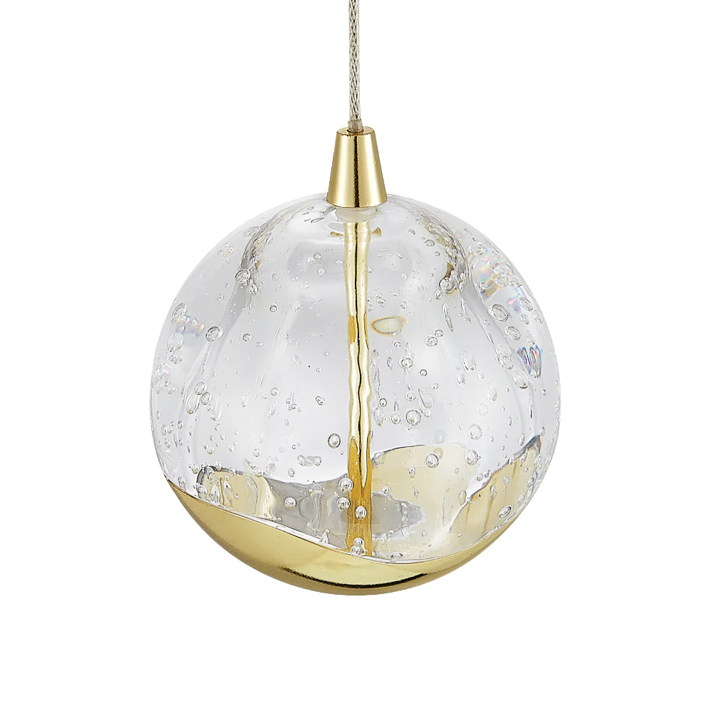 Telbix Segovia 1 Light Pendant Gold - Image 4