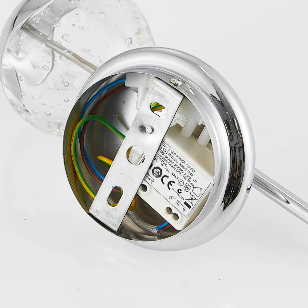 Telbix Segovia Wall Light Chrome - Image 4