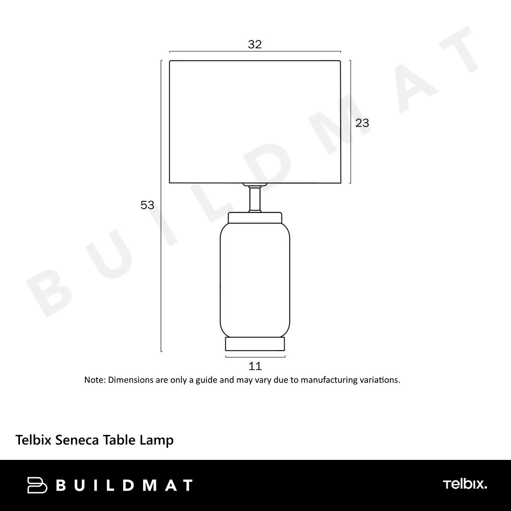 Telbix Seneca Table Lamp White - Image 6