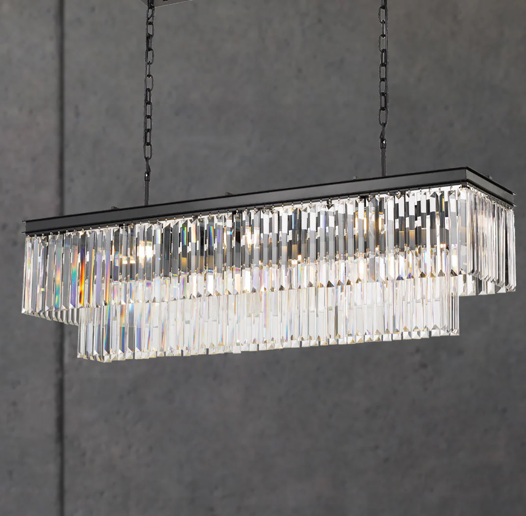 Telbix Serene 13 Lights Pendant Black - Image 2