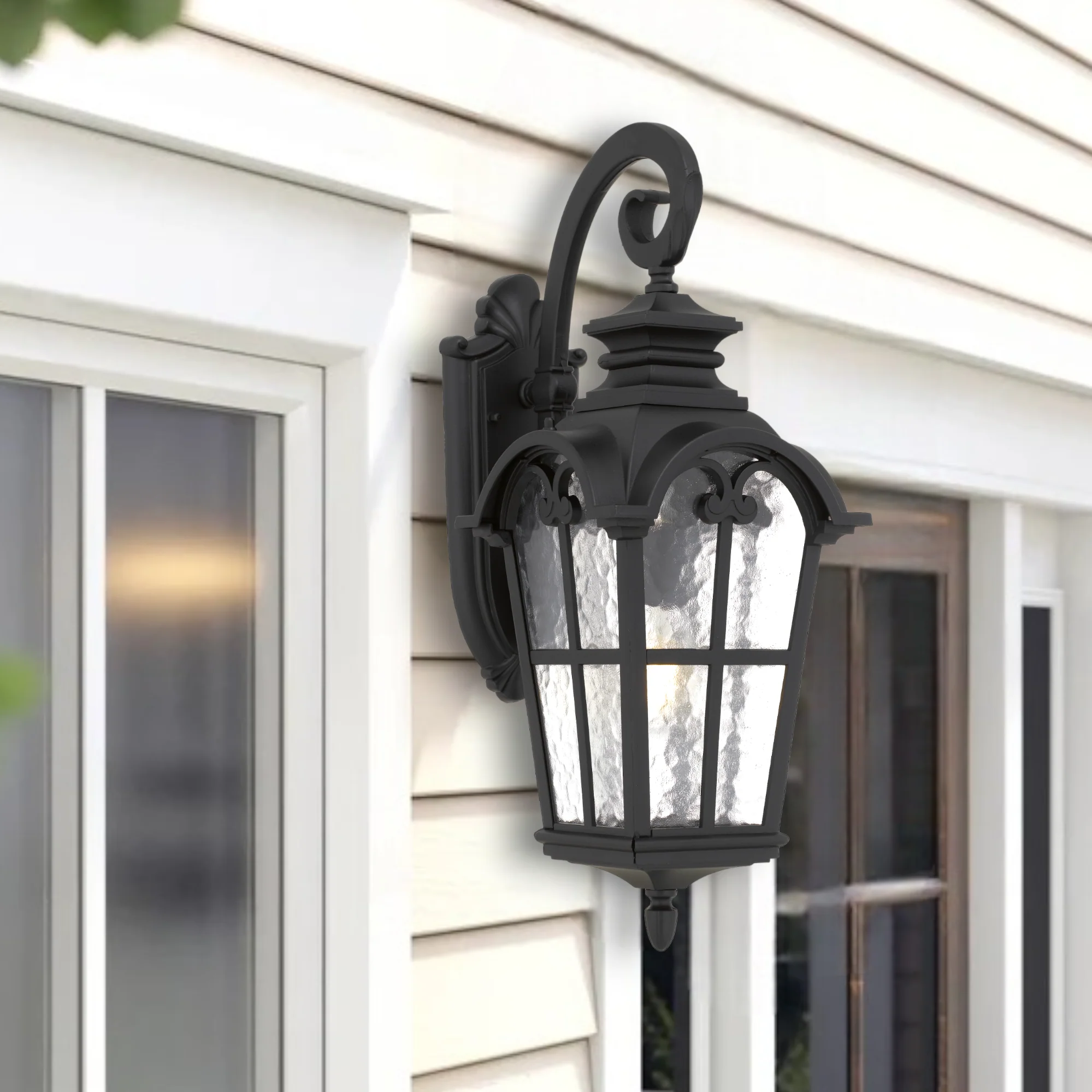Telbix Shelton Exterior Wall Light Black - Image 2