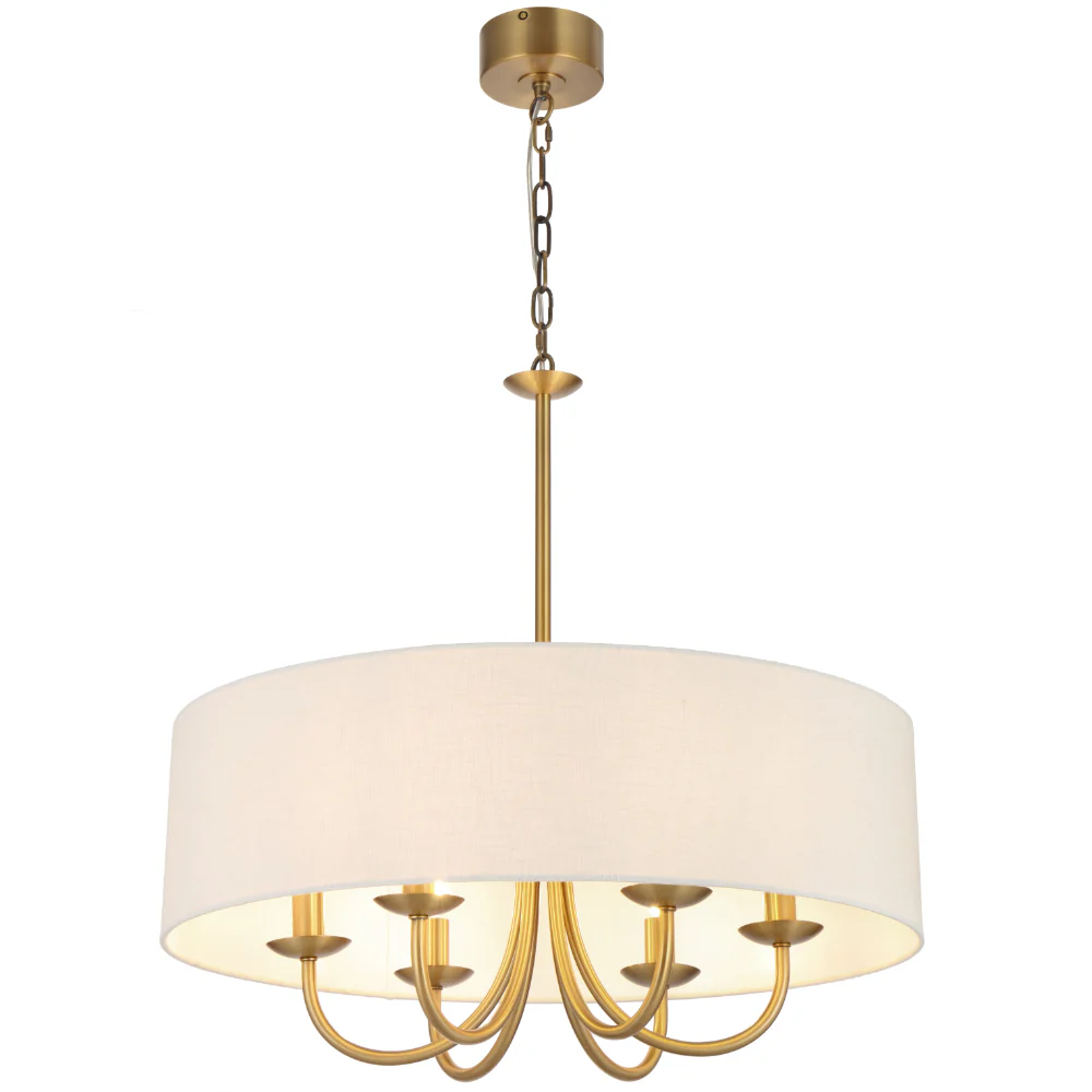 Telbix Shiron 6 Light Pendant Brass - Image 2