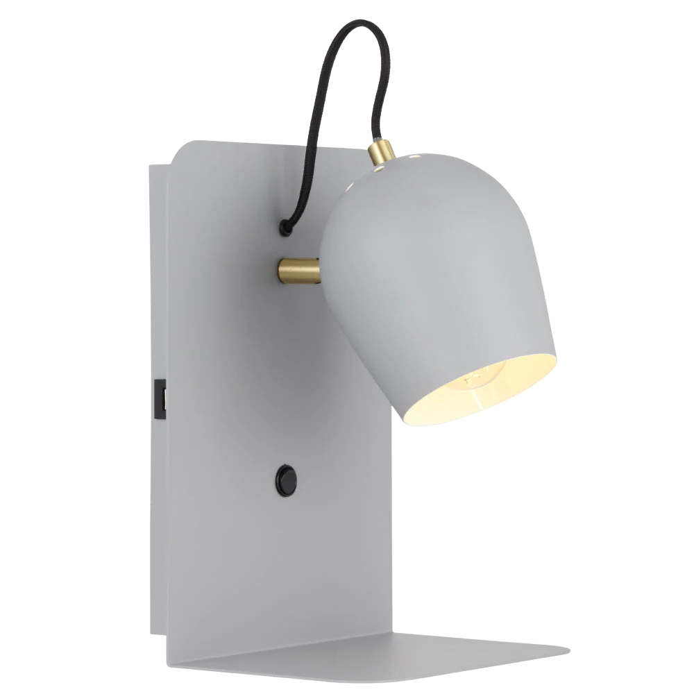 Telbix Shyn Wall Bracket Grey - Image 3