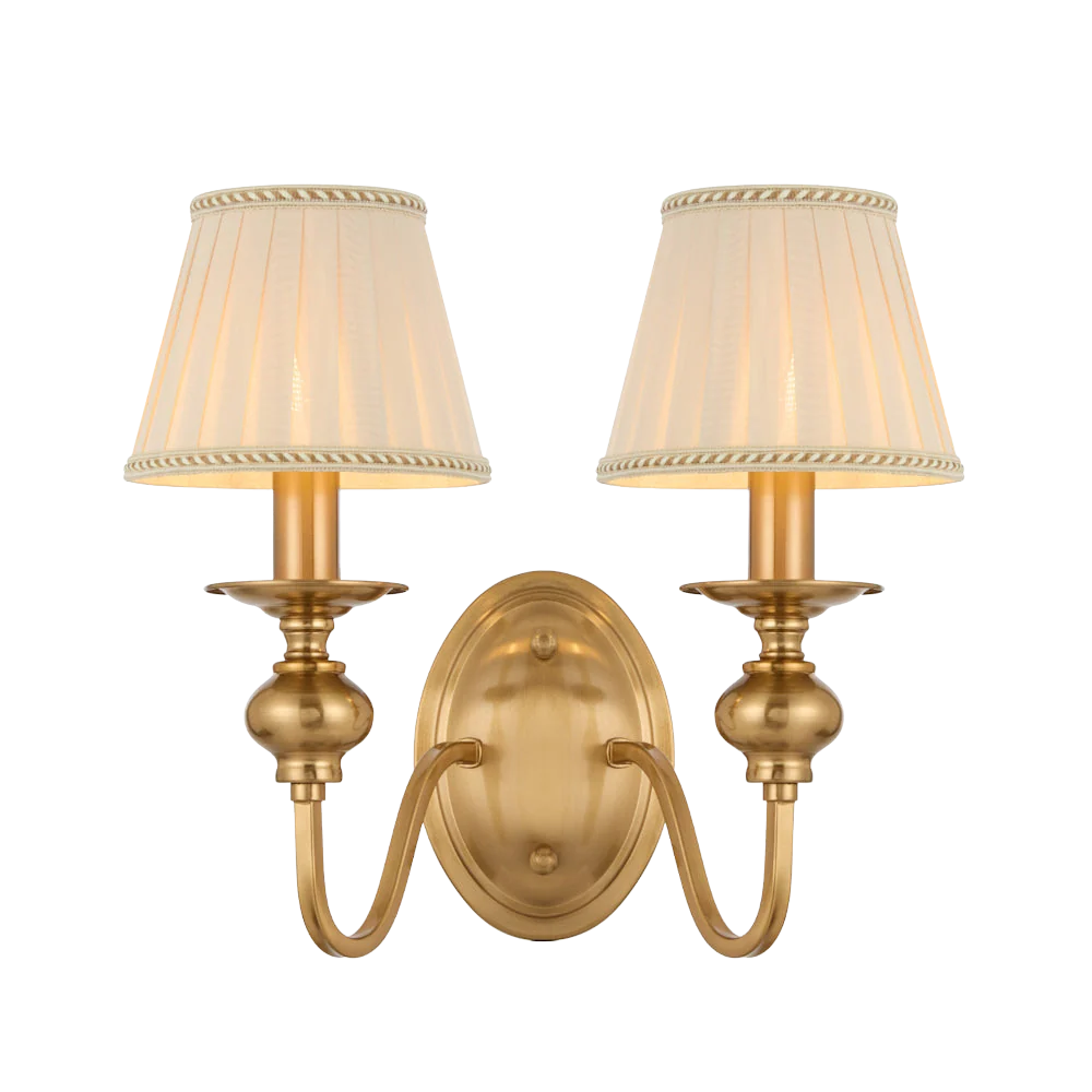 Telbix Siedel 2 Light Wall Bracket With Shade Copper - Image 3