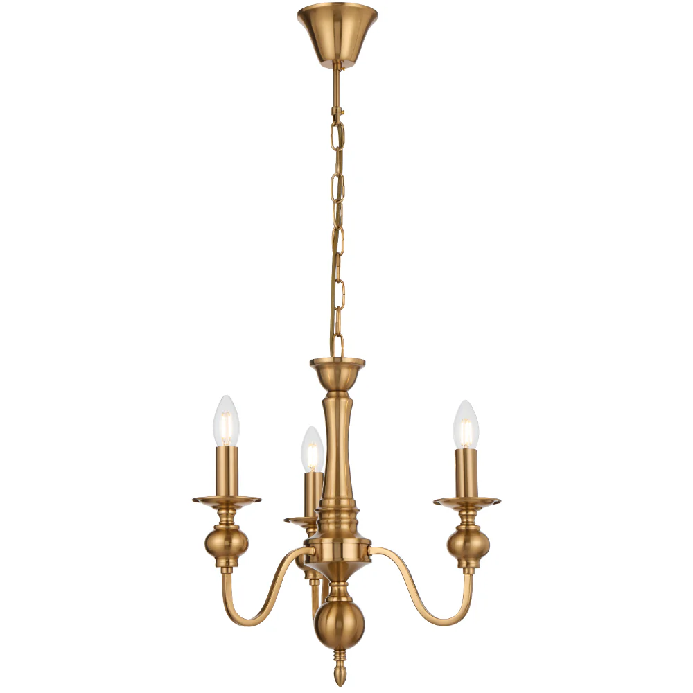 Telbix Siedel 3 Light Pendant Copper - Image 2