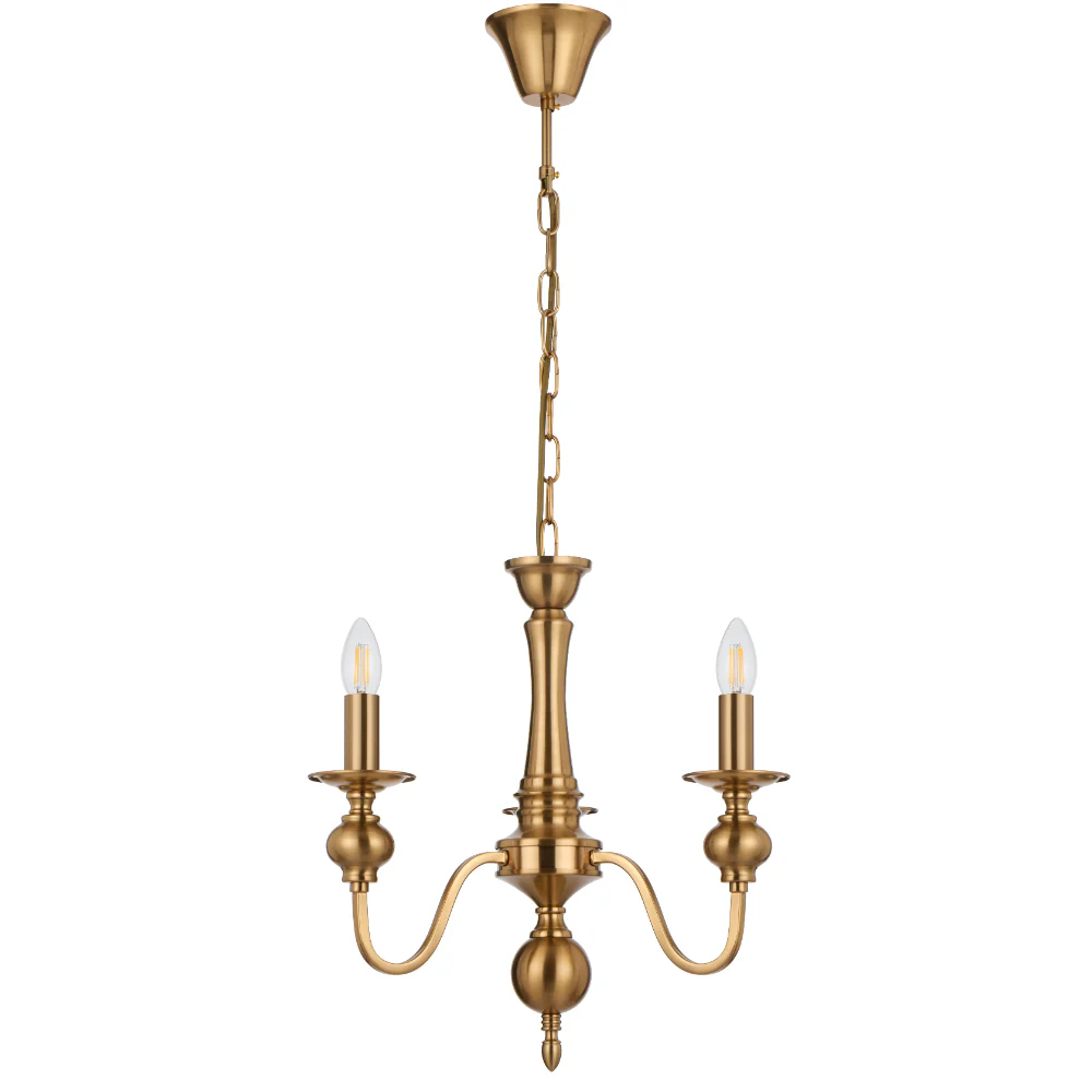Telbix Siedel 3 Light Pendant Copper - Image 4