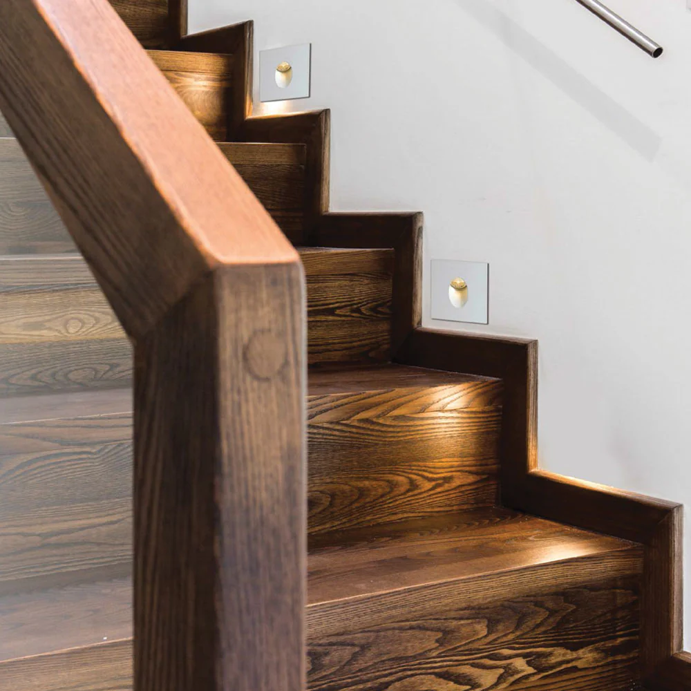Telbix Snap Square Stair Light White - Image 2