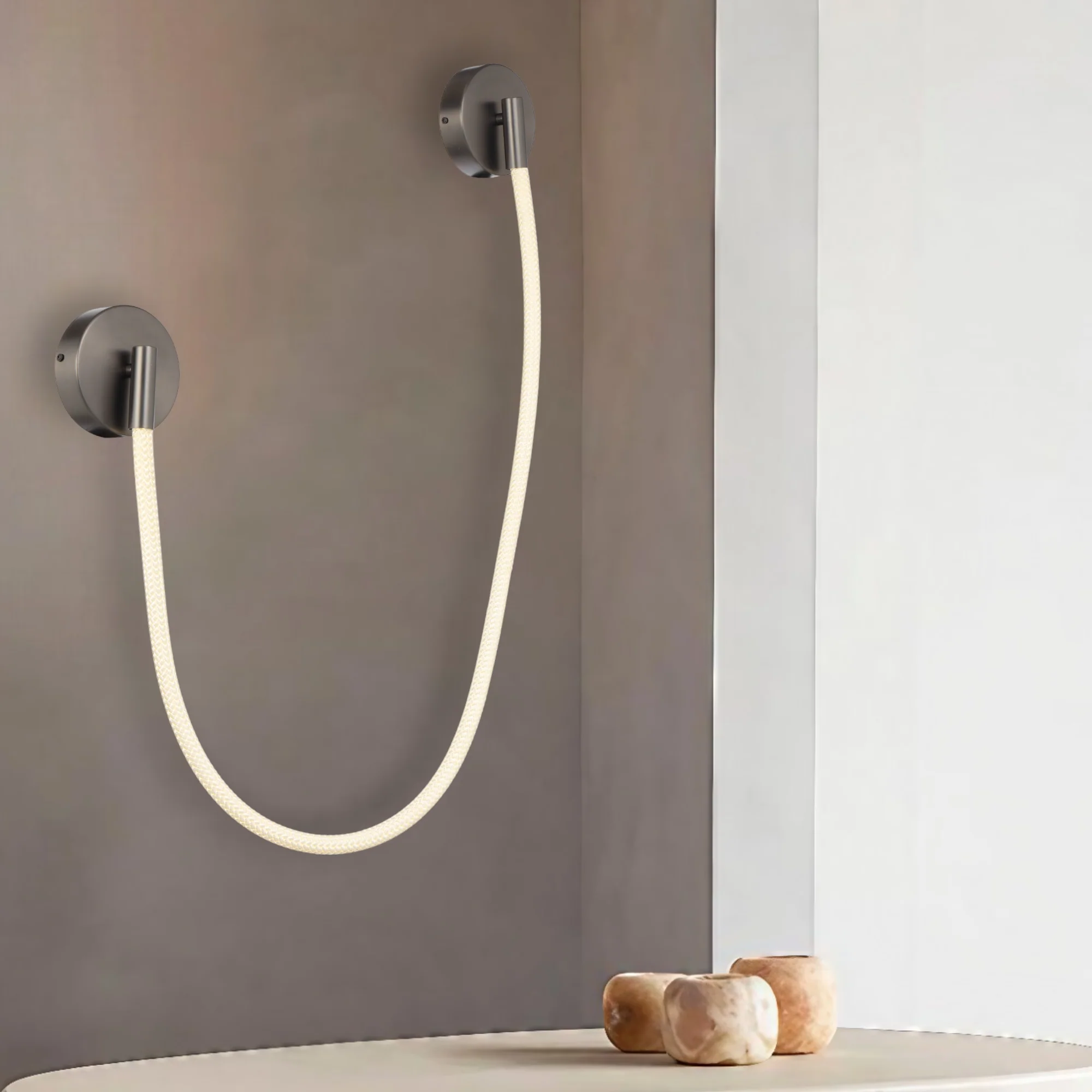 Telbix Soke Wall Light Gunmetal - Image 2