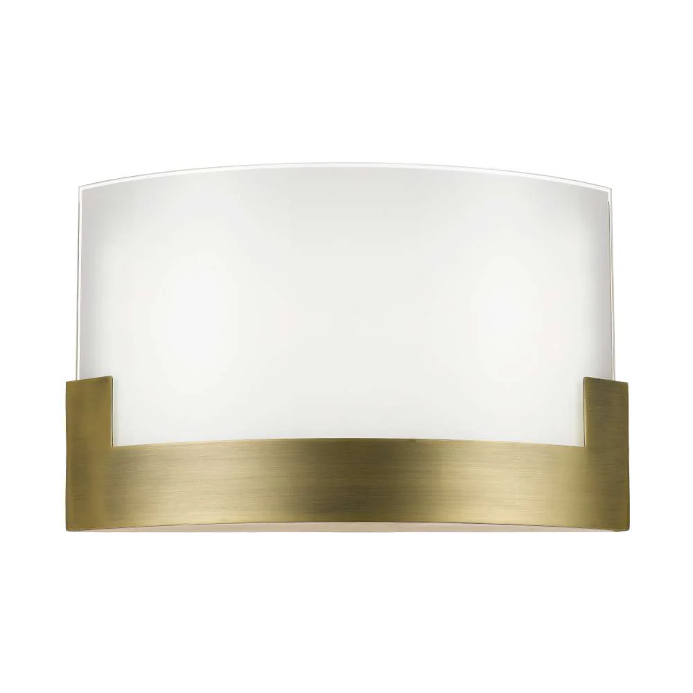 Telbix Solita 35 Led Dim Wall Light Antique Brass - Image 4