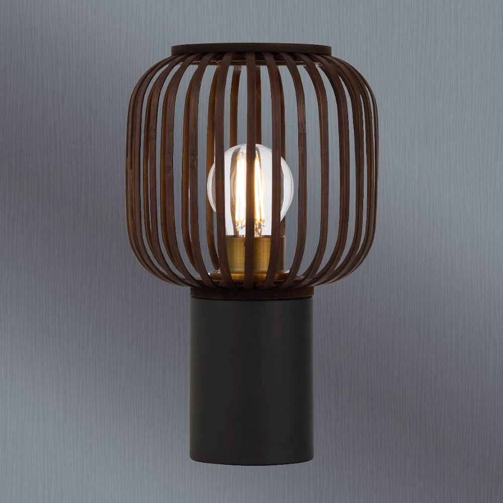 Telbix Sorens 17 Table Lamp Brown - Image 2