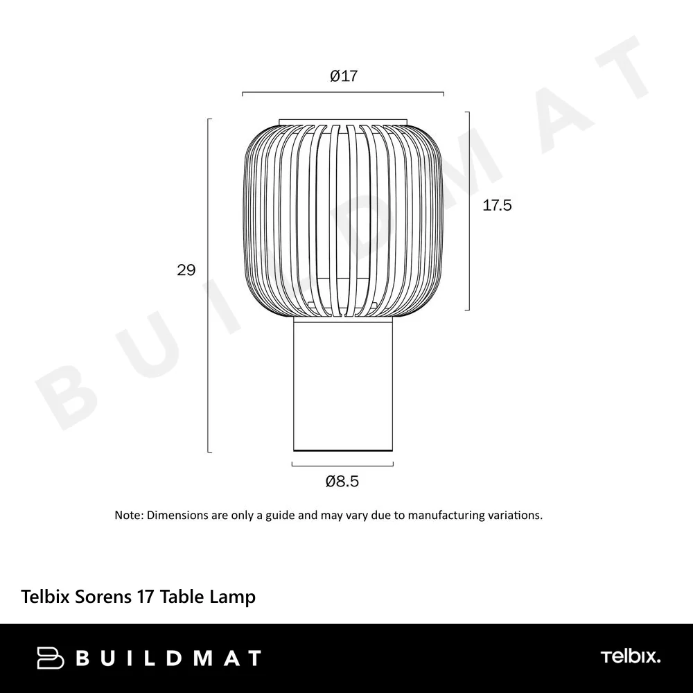 Telbix Sorens 17 Table Lamp Natural - Image 4