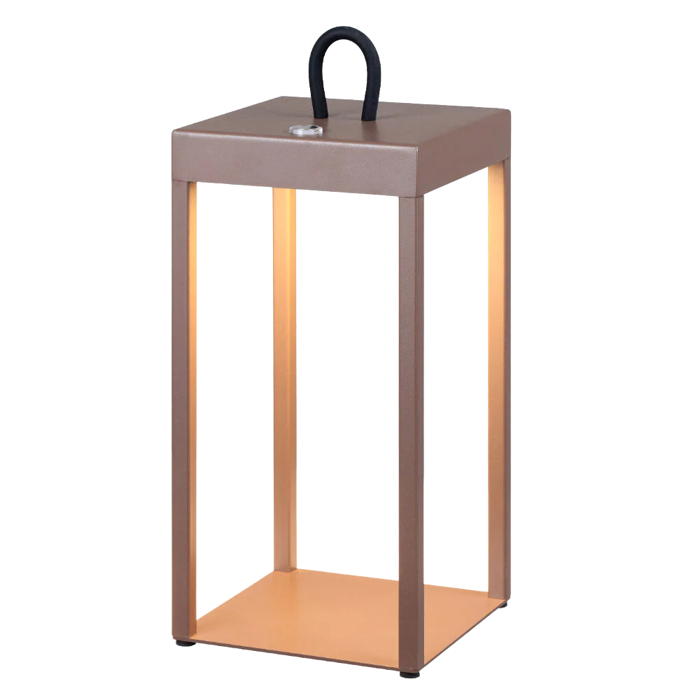 Telbix Sotra Rechargeable Table Lamp Brown - Image 3