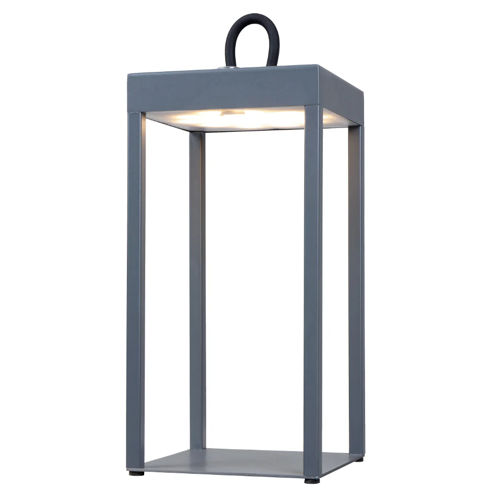 Telbix Sotra Rechargeable Table Lamp Grey - Image 5