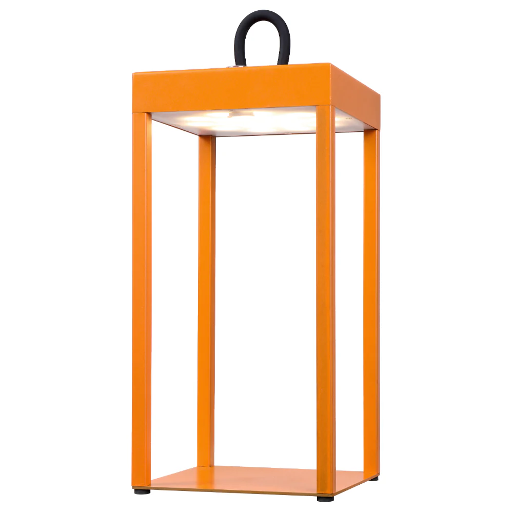 Telbix Sotra Rechargeable Table Lamp Orange - Image 5