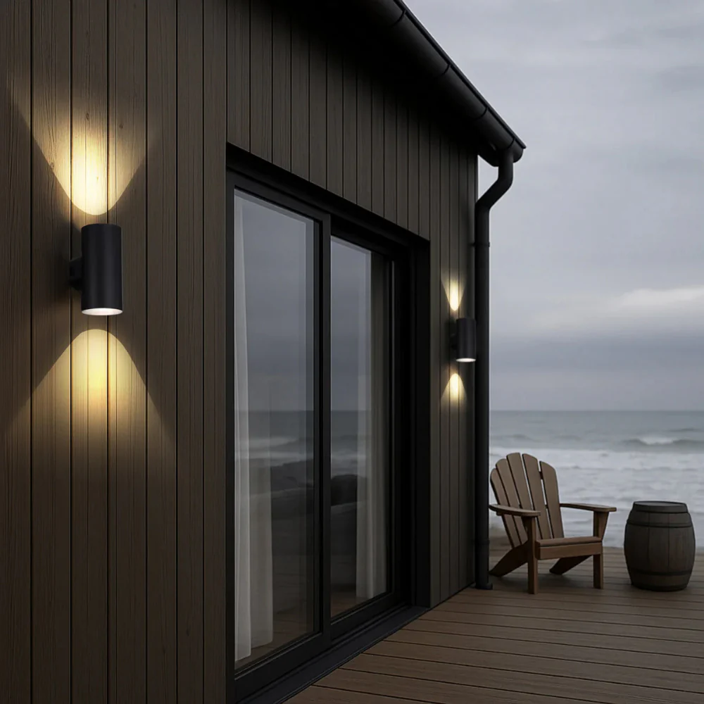 Telbix Stina 2 Wall Light Black