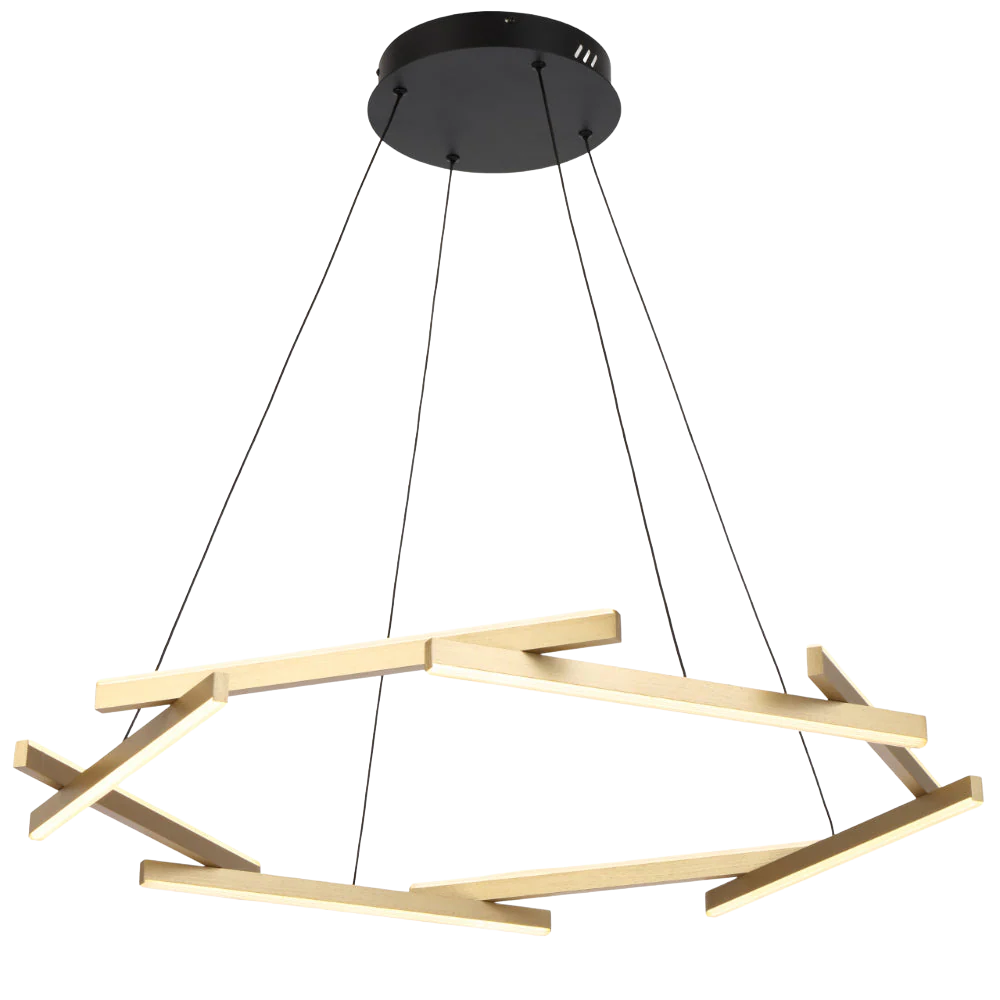 Telbix Tarson 1 Tier Pendant Black
