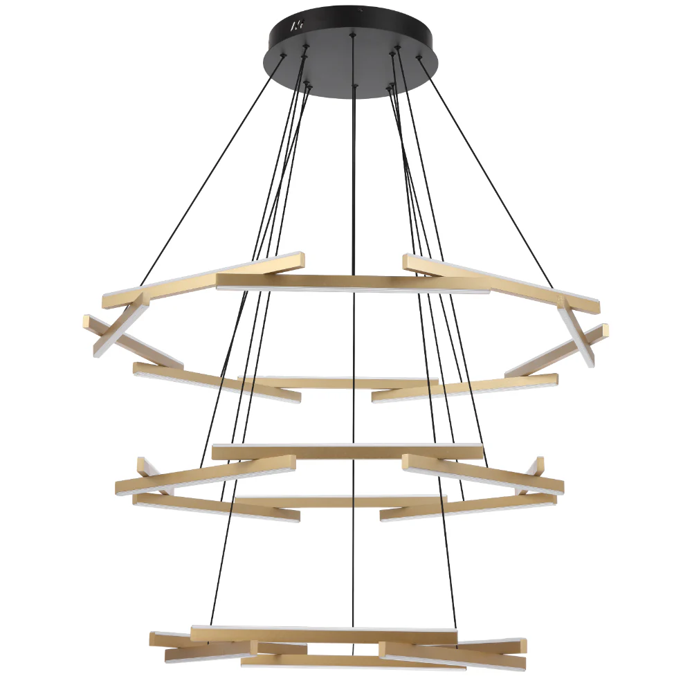 Telbix Tarson 3 Tier Pendant Black - Image 5