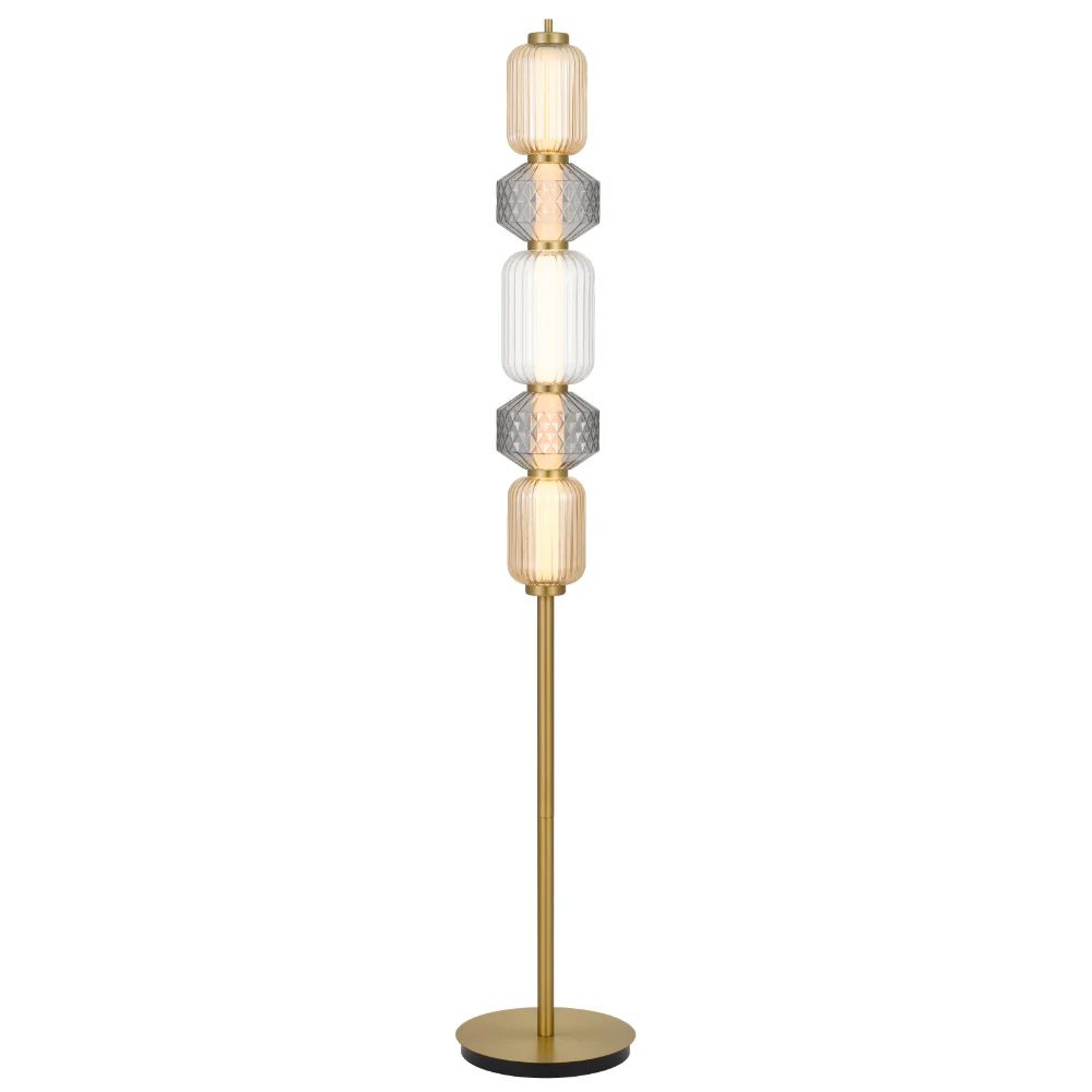 Telbix Torso Floor Lamp Brass - Image 4