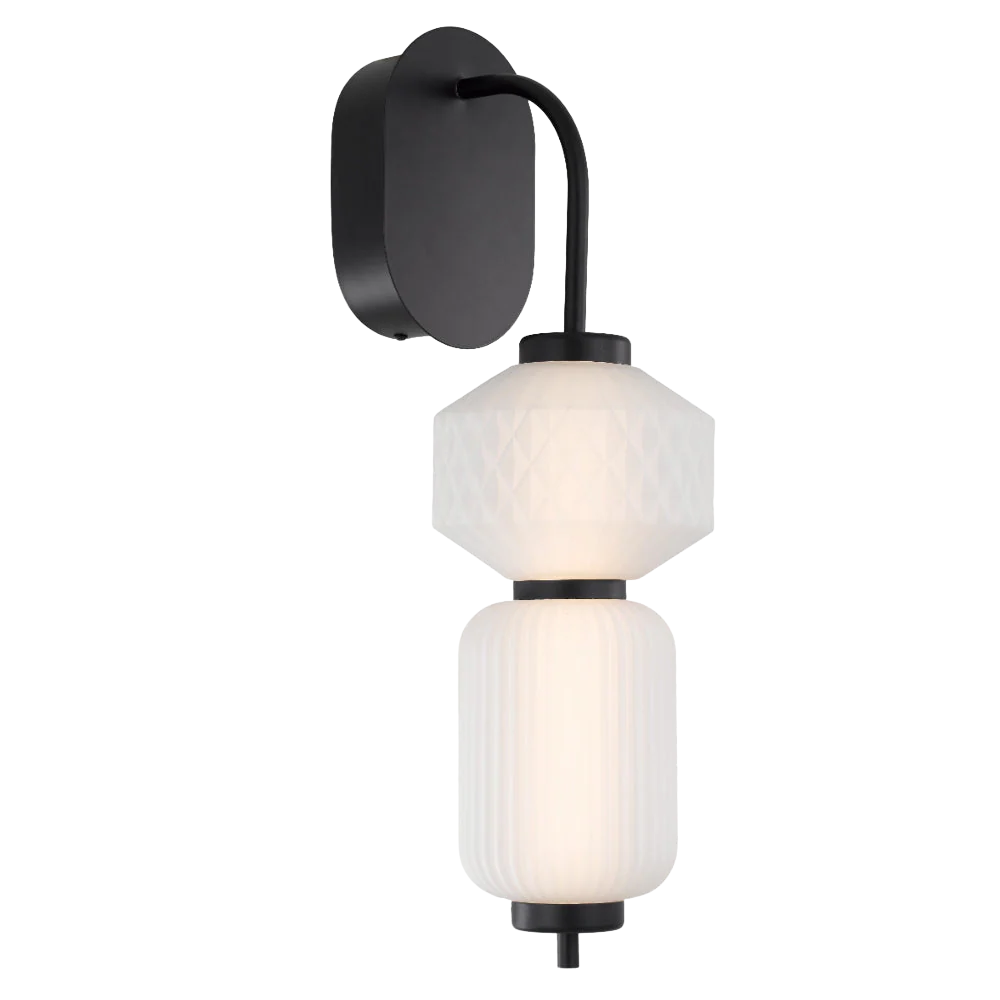 Telbix Torso Wall Light Black - Image 3