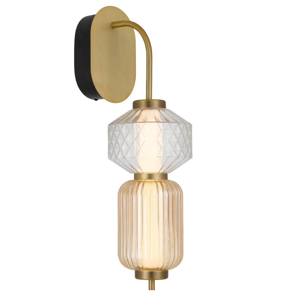 Telbix Torso Wall Light Brass