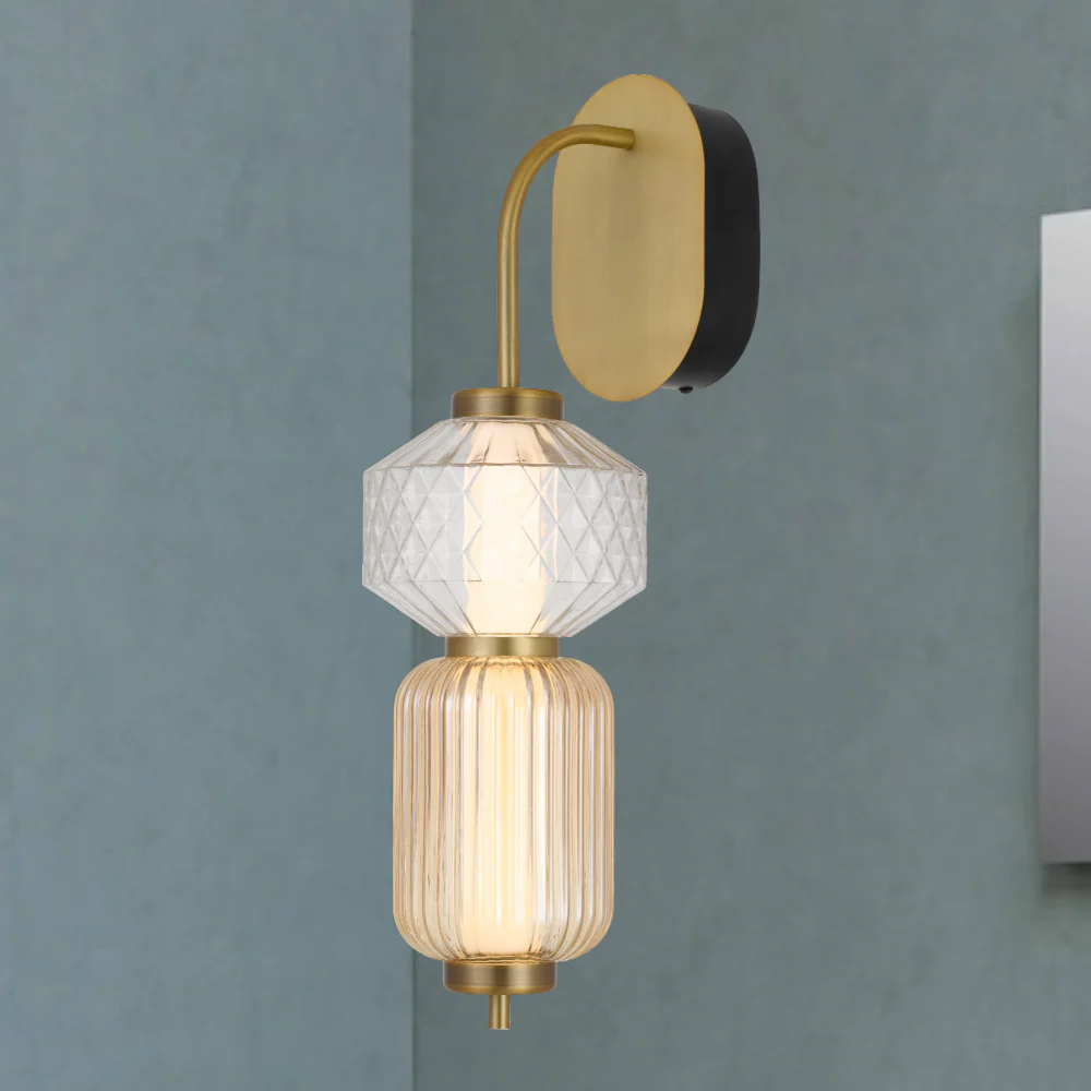 Telbix Torso Wall Light Brass - Image 2
