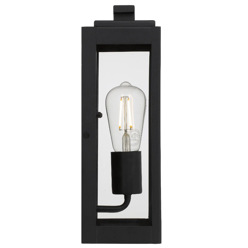 Telbix Truman 1 Light Exterior Wall Light Black - Image 4