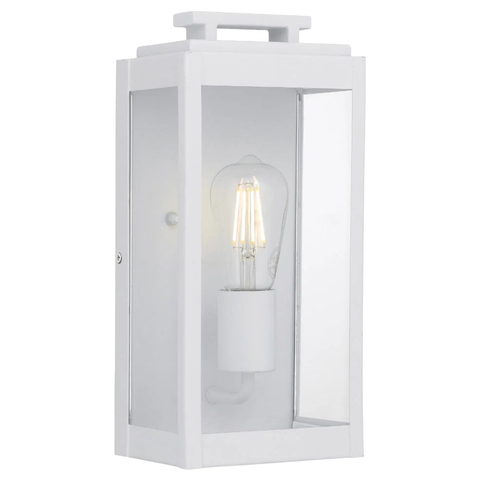Telbix Truman 1 Light Exterior Wall Light White - Image 3
