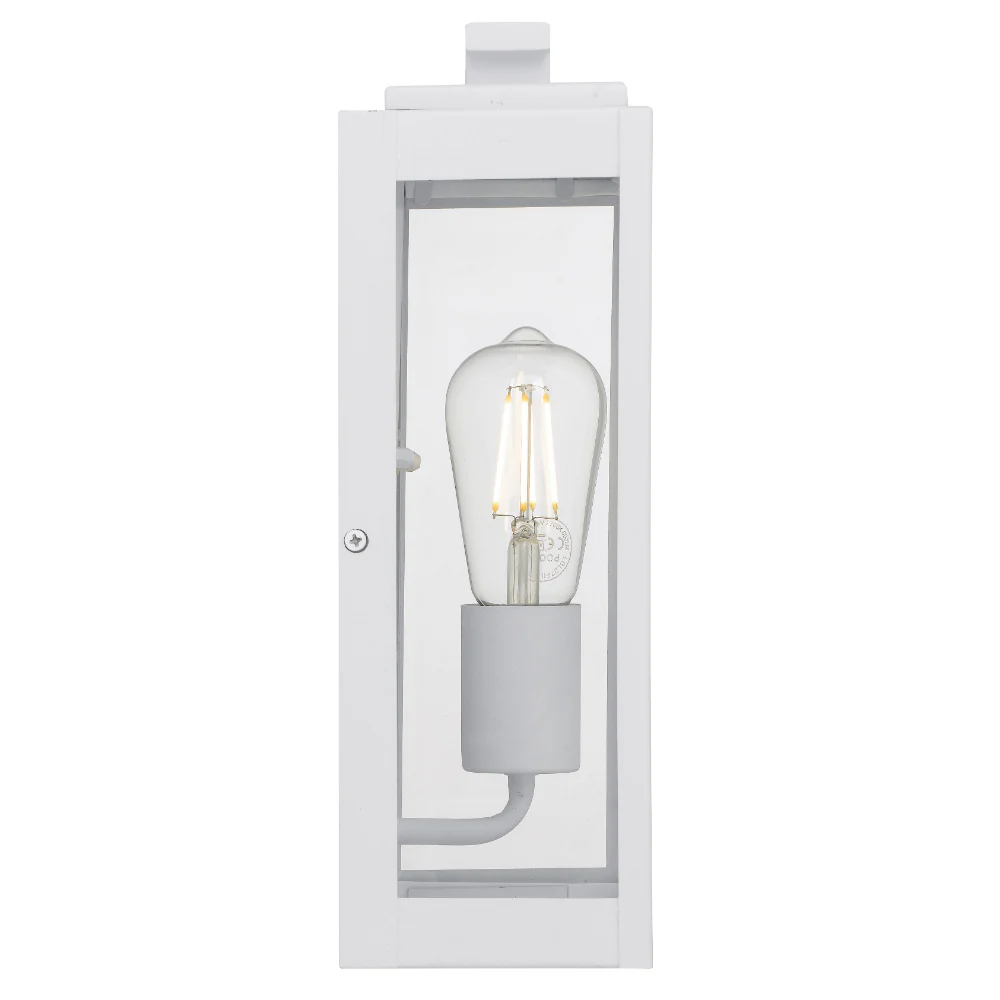 Telbix Truman 1 Light Exterior Wall Light White - Image 4